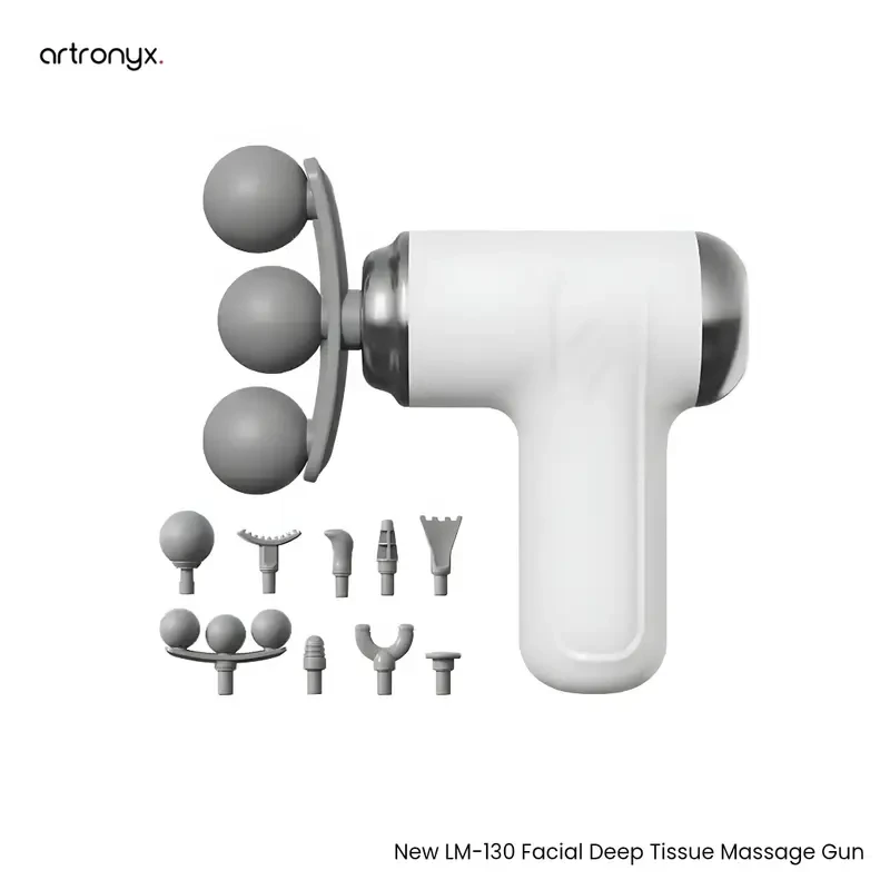 স্মার্ট ট্রিপল-হেড রিচার্জেবল মাসাজার - Image 2